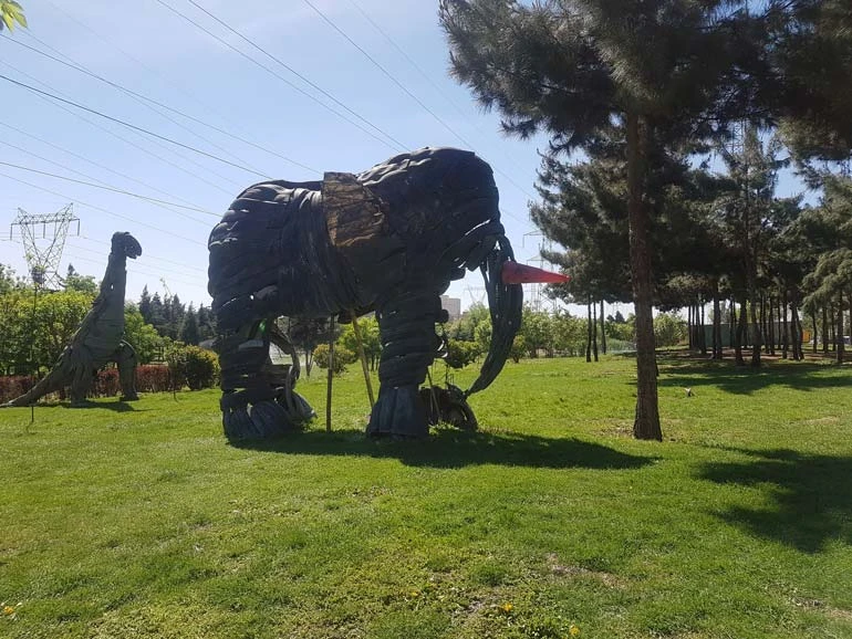 Parque de reciclaje de Teherán