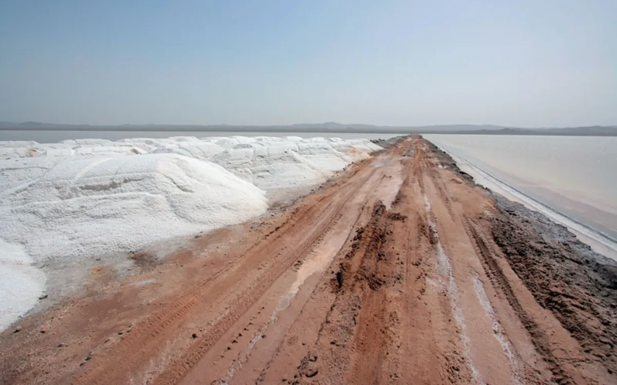 دریاچه نمک و حوض سلطان قم