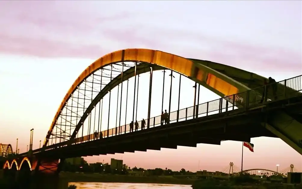 پل معلق فلزی فریدونکنار