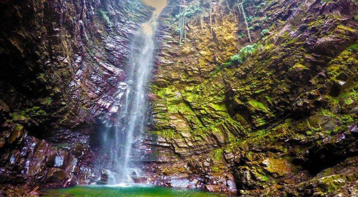 آبشار گزو آلاشت سوادکوه