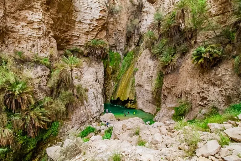 Darzo-Wasserfall Asaluyeh