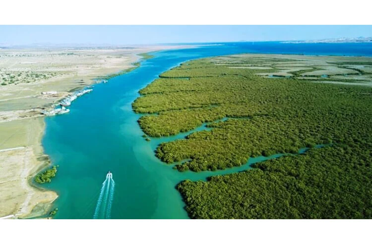 تالاب خور خوران بندر خمیر