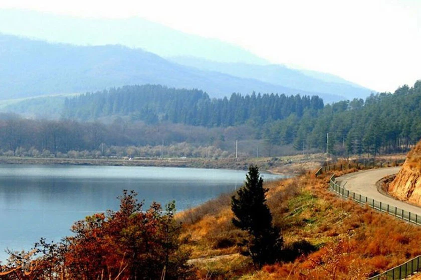 دریاچه سد زرین گل علی آباد کتول