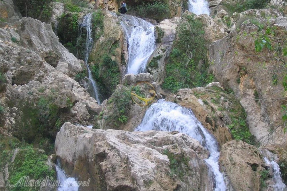 Seasonal Tangsa Waterfall Nurabad Mamasani