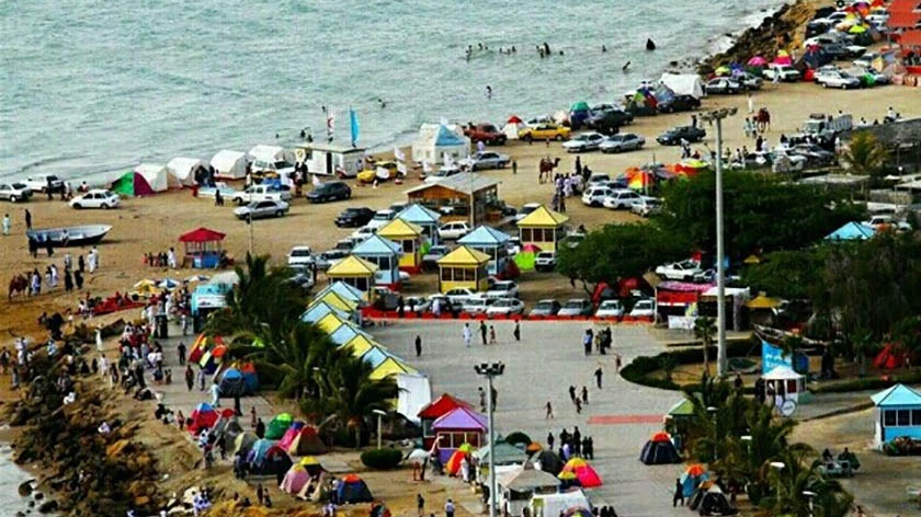 تفرجگاه ساحلی دریا کوچک چابهار